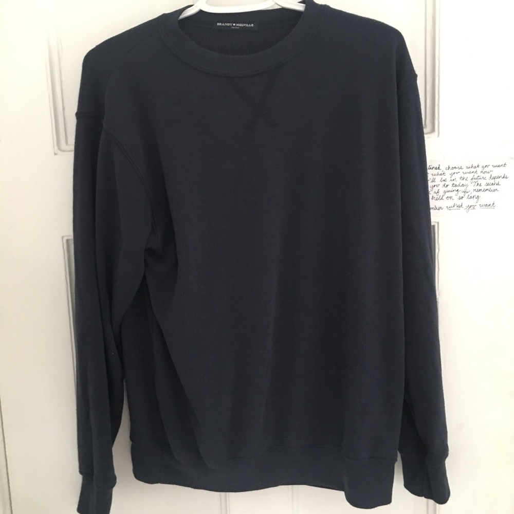Brandy Melville Navy Sweatshirt